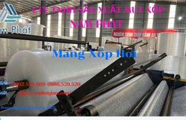 Tốp 5 loại xốp hơi thông dụng nhất