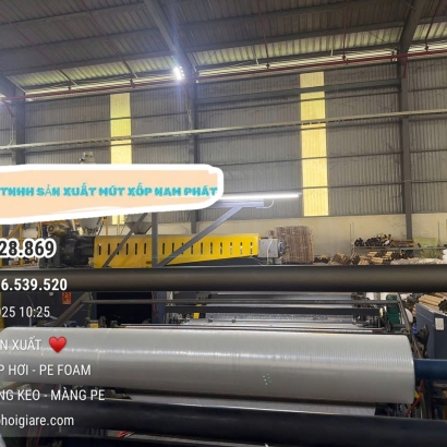 Cuộn xốp hơi 2m x 100m, xốp nổ bọc hàng, xốp bong bóng, xốp bóng khi