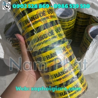 Băng Keo Hàng Dễ Vỡ-In Ấn Theo Yêu Cầu